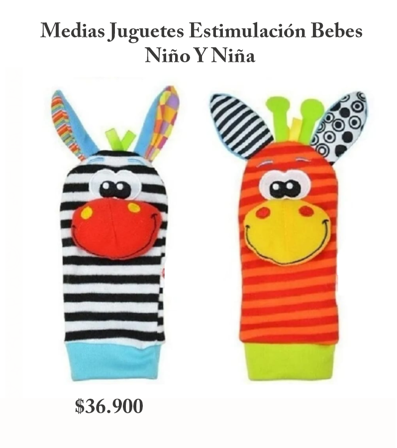 Medias Juguetes Estimulación Bebes Niño Y Niña