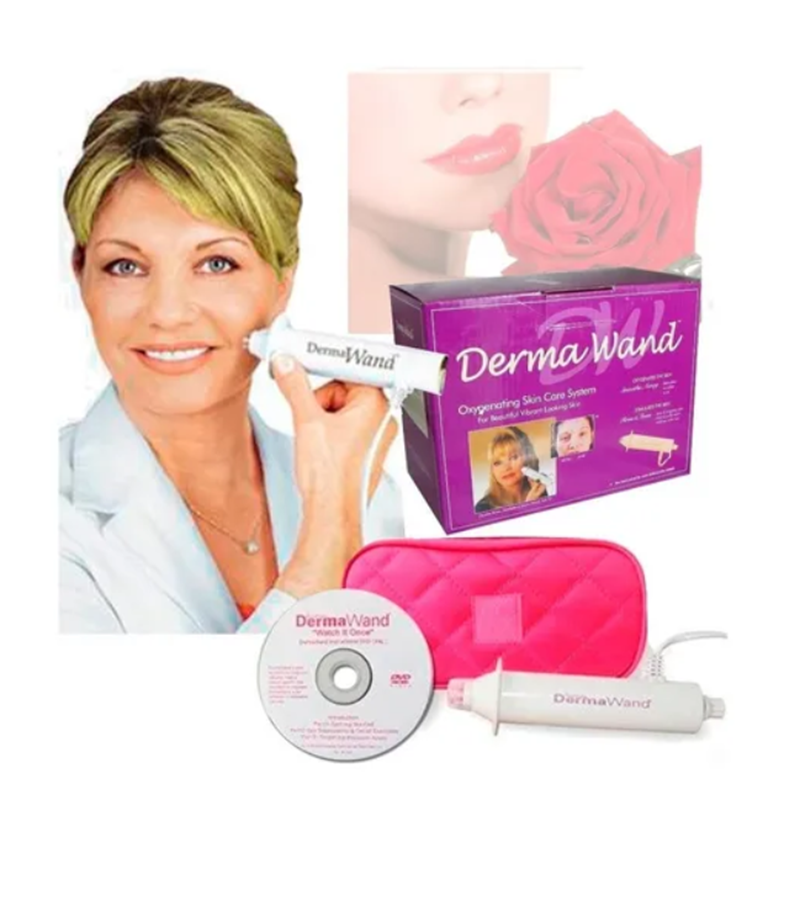 Derma Masajeador Facial Electroestimulacion Wand Arrugas y Acne