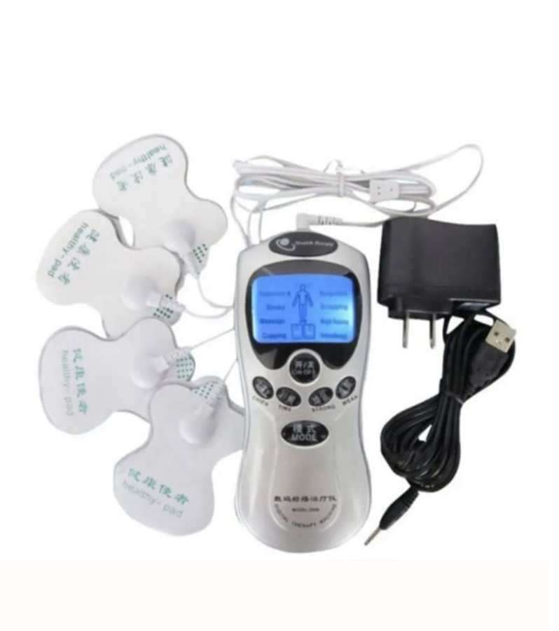 Electro Estimulador Gimnasia Pasiva Terapia Del Dolor 4 Electrodos