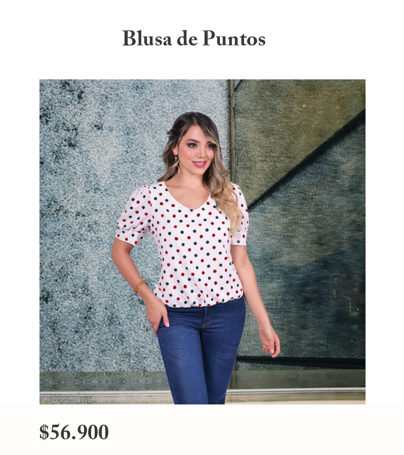 Blusa de Puntos