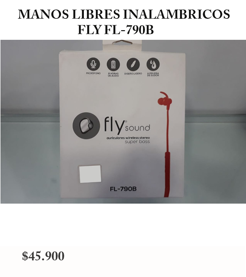 MANOS LIBRES INALAMBRICOS FLY FL-790B